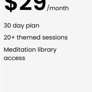 (Monthly Plan)